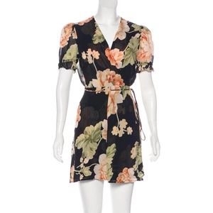 Reformation Floral Mini Dress